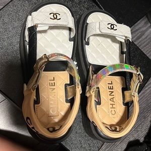 Auth. Chanel sandal